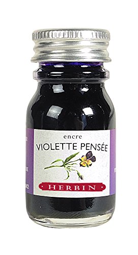 Herbin Ink Bottle (Violette Pensee - 10ML) 11577T