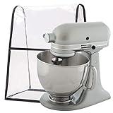 Clear Stand Mixer Cover, Kitchen Aid Mixer Covers for Kitchenaid Hamilton Mixers, Dust Cover Fits All Tilt Head & Bowl Lift Compatible 5-8 Quart...