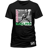 the clash london calling album cover photo Farbe : schwarz CID Herren T-Shirt THE CLASH - LONDON CALLING, Gr. X-Large, Schwarz