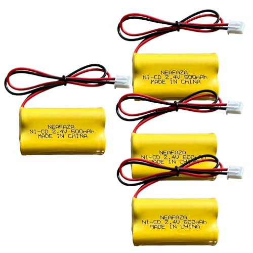 Batterie éclairage urgence 2.4V Ni-Cd haute résistance compatible Lithonia 10010034
