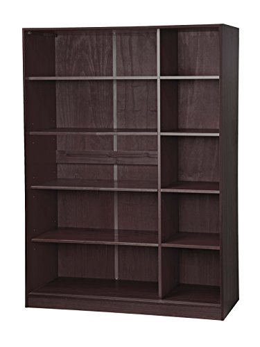 Palace Imports 100% Solid Wood Optional Shelf for 2- and 3-Sliding Door Wardrobes/Armoires/Closets, Java Color, 34.5”W x 20”D x 0.75”H, Four Metal Pins Included - Thumbnail 5