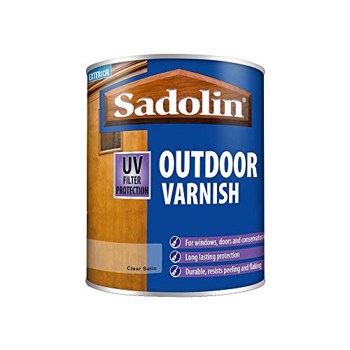 Sadolin Outdoor Varnish 750 ml Satin Finish