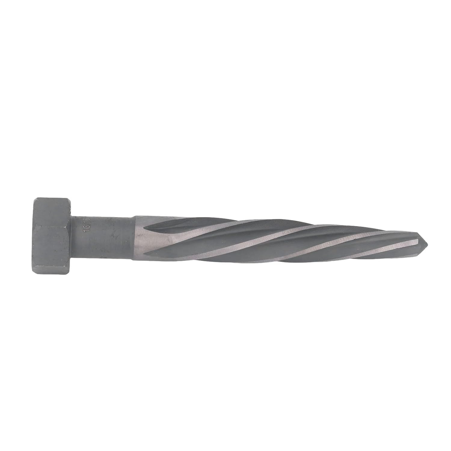 Hex Shank Reamer 13/16in, Spiral Flute HSS6542 M2 Speed Steel, 5 Spiral Flute Aligning Reamer for Auto Steel Plate, with Stofor Portabi and