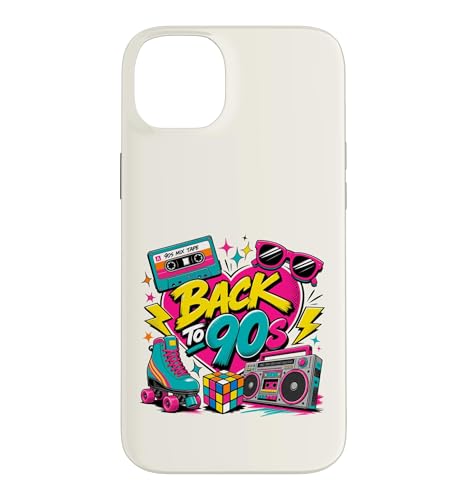Retro Back to 90s ���g�� �J�Z�b�g ���W�J�Z ���[���[�X�P�[�g �L���[�u �X�}�z�P�[�X iPhone 14 Plus �p