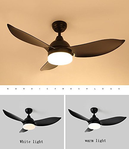 Ventilateur de plafond pour éliminer la chaleur du salon avec éclairage LED télécommandé - 5