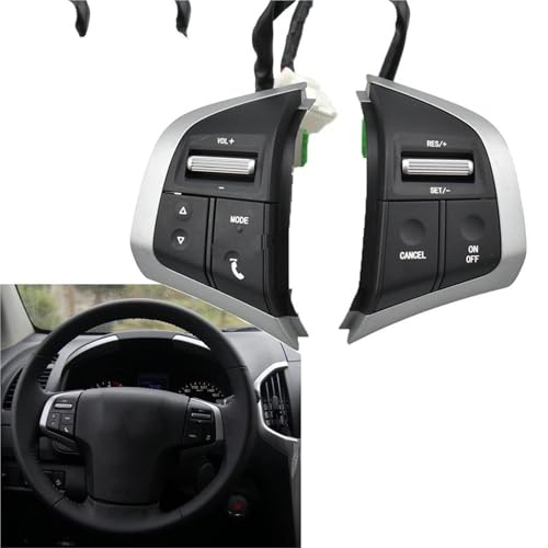 Régulateur vitesse Isuzu D-Max avec bouton volume audio et commutateur - 5