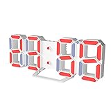 Pantalla interior, hermosa y práctica: hora, despertador, repetición, calendario, función de temperatura diversificada, práctica y hermosa