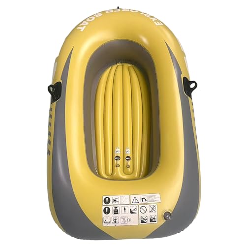 Kayak gonflable anti-crevaison en tissu épais avec airbags de sécurité