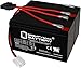 Xunyunda 12.8V 20Ah LiFePO4 Battery (12.8V-10ah with Plug)
