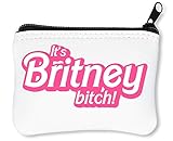 pink floyd ausstellung dortmund parken 100% polyester. It\'s Britney Bitch Pink Design Reißverschluss-Geldbörse Brieftasche Geldbörse