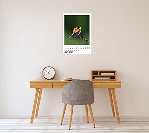 Image of Tallenge - Winged Beauties - 2026 Wall Calendar - 12 x 17 Inches for Home & Office (Paper, Wall Calendar)
