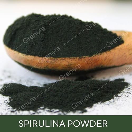 Grenera Pure Spirulina Powder | Protein Algae Superfood Supplement | Organically Grown 1 kg