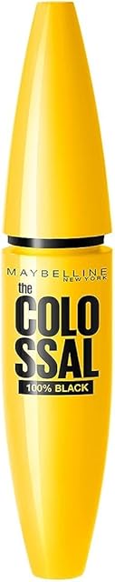 Maybelline The Colossal 100% Black Mascara, czarna, 10,7 ml
