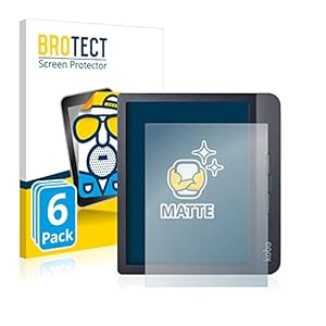 brotect Pellicola Protettiva Opaca Compatibile con Kobo Libra H2O Pellicola Protettiva Anti-Riflesso (6 Pezzi)