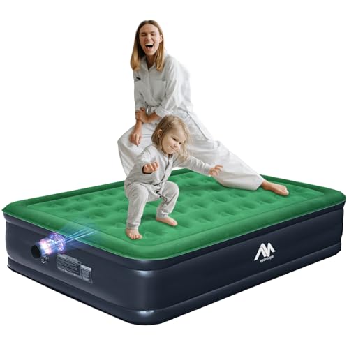 AYAMAYA Queen Camping Air Mattress with Pump