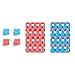 MVMT Popsicle Playing Cards & DICE Set - 2 Decks of Cards, 4 DICE - Rainbow & Firecracker Popsicle Design (Firecracker)