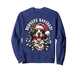 Bernese Mountain Dog Christmas Funny Bernese Navidad Berner Sweatshirt