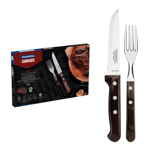 Jogo de Churrasco 12 Peças TRAMONTINA CUTELARIA