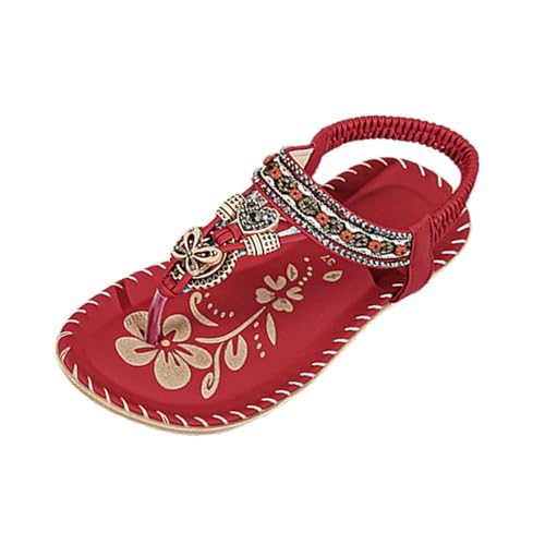 Sandalias ortopédicas de mujer para pies anchos con cuña cómoda para verano