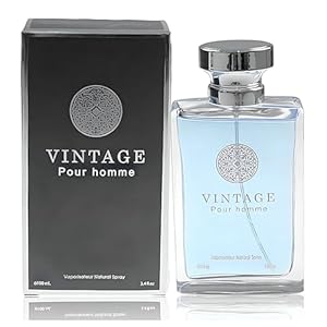 Cologne for Men Vintage Pour Hommer Scent Men ‘s Perfume With Fresh Notes Long Lasting 3.4 Fl Oz Fragrance for Daily Used