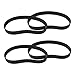 4-Pack 1604895 & 2037034 Replacement Belts for Bissell PowerForce Compact & EasyVac Lightweight Using Belt