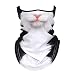 Produktbild Xniral 3D Mund Halstuch Kopftuch Radfahren Unisex Multifunktionstuch Stirnband Skifahren f Motorrad Fahrrad Ski Paintball Gamer Halloween Karneval Kost(G)