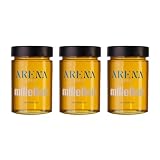 Miel de mil flores artesanal calabresa 3x400 g – 100% italiana natural, cruda no pasteurizada – sabor mediterráneo – producción tradicional Calabria premium