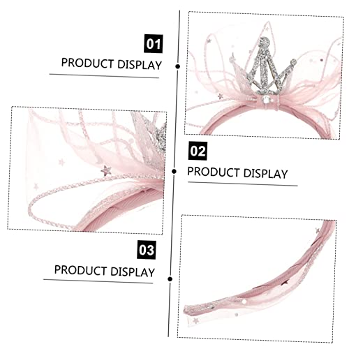 Children's Headband Rhinestone Hair Accessories Para Beb Infant Headbands for Baby Girl Baby Hairband Kids Tiara Queen Tiara Crown Headband Kids Crown Hairband Cute4