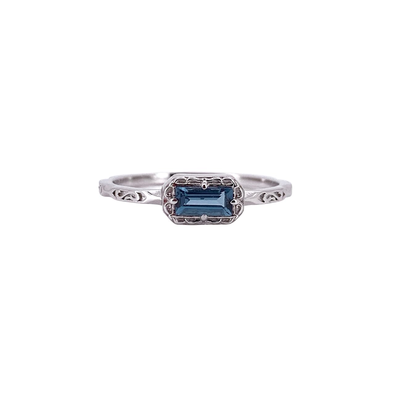 Baguette Wedding Band