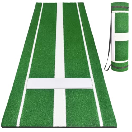 Tapis de lancer de softball antidérapant 3x91cm tapis de sol sport intérieur extérieur