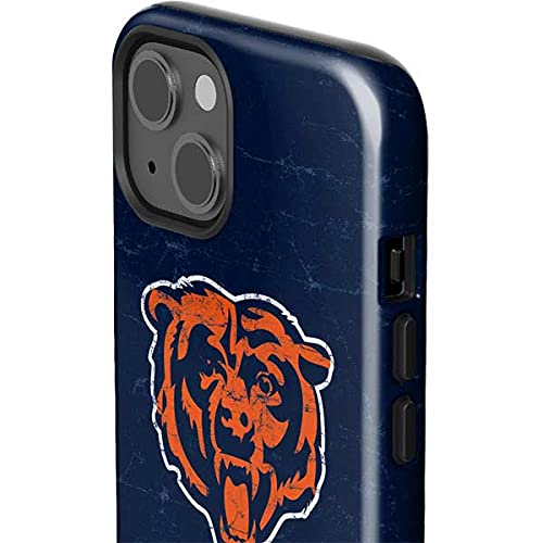 Skinit Impact Phone Case Compatible with iPhone 13 - Officially Licensed NFL Chicago Bears - Alternate Distressed Design