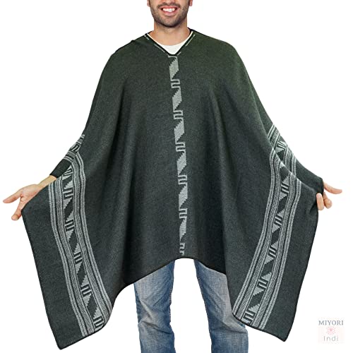 Alpaca Poncho Men Ponchos Adult Wool Poncho Men Pancho Men Mens Poncho Cloak4