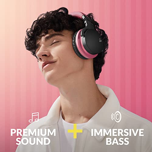 Image of Million Sold Classic E7 Active Noise Cancelling Headphones with Upgraded HD Sound, Wireless Bluetooth Headphones Over The Ear Unequaled Comfort, Vivid Deep Bass, for Home Office Travel Birthday Gift