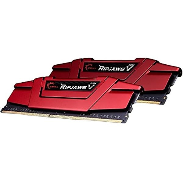 16 GB G.Skill DDR4 PC4-24000 3000MHz Ripjaws V Röd CL16 Dual Channel kit (2x8GB) 1.35V