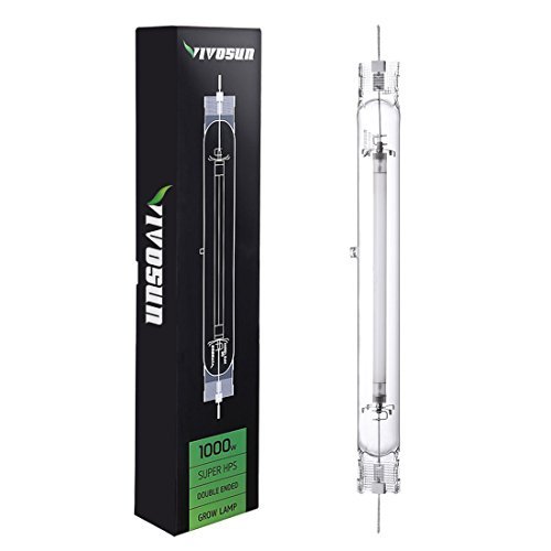 VIVOSUN 1000W Double Ended High Pressure Sodium DE HPS Grow Bulb - Super