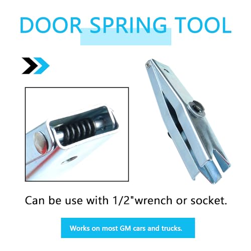 HNeekyr Door Spring Compressor Tool for GM Cars and Trucks Door Spring Tool for Cars Light Trucks Repairing Door Spring Removal Tool Vehicle Maintenance and Repair