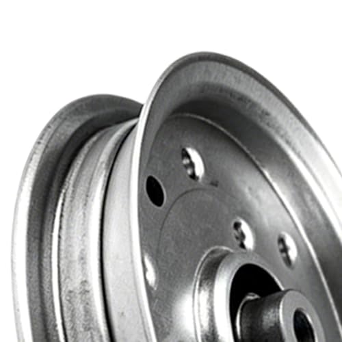 Poleas tensoras planas evitan que la correa salte en cortacésped Cadet 756-04129 8