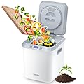 Electric Composter for Kitchen: Smart Compost Bin Outdoor/Indoor, Odorless/Auto-Cleaning/Intelligent LED Display, 2.5L Auto Garbage Disposal Home Countertop Composting Bin, Turn Waste into Fertilizer