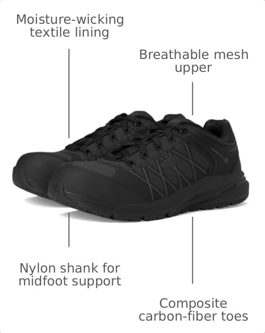Image of KEEN Utility Men's Vista Energy Xt Composite Toe Work Sneakers