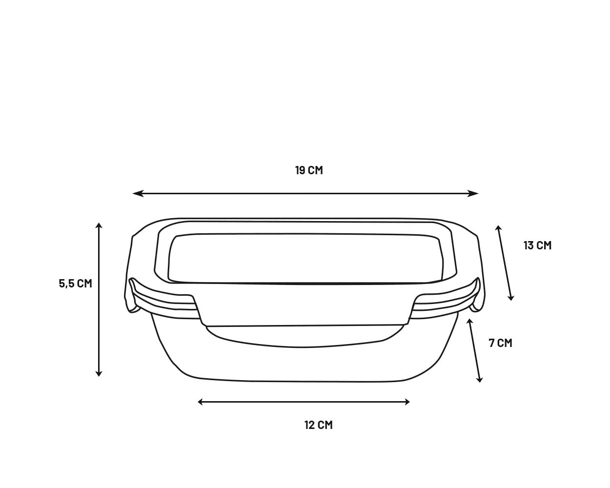 WK WARMCOOK Cuitisan - Confezione da 5 scatole per alimenti in acciaio inox, adatte al microonde, 580, 640, 920, 1100 e 1800 ml