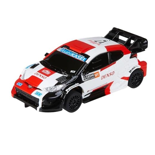 SCALEXTRIC - Veh&iacute;culo de Carreras Compact - Coche Slot - Escala 1:43 (Toyota Yaris WRC - 2023)