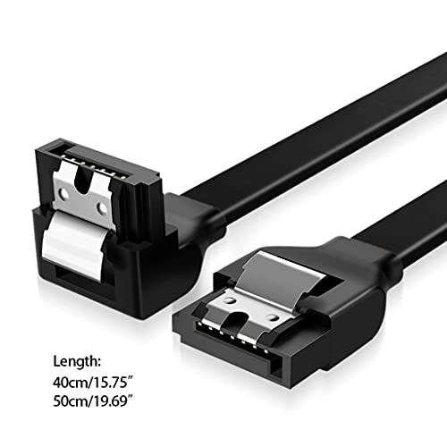 Cable de datos SATA 3.0 de alta velocidad 40/50cm negro/azul miniatura 5