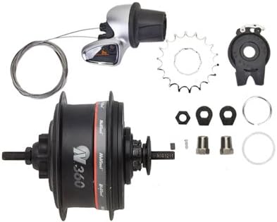 HUB Black Rear NUVINCI VARsp N360 DISC 32 Black