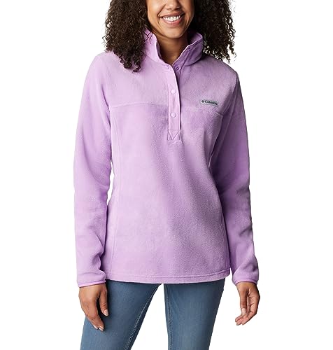 Image of Columbia Womens Benton Springs Half Snap II Pull Over Fleece Jacket, Dark Stone /Canoe /Vintage Blue, 3X