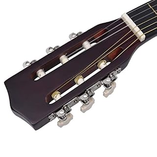 Guitare avec sac de rangement, guitare classique musicale pour l’extérieur pour musiciens de voyage - Les Beatles, Paul McCartney, John Lennon, RIngo Starr, George Harrison Guitare avec sac de rangement, guitare classique musicale pour l'extérieur pour musiciens de voyage – Image 6