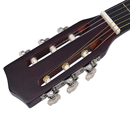 Guitare avec sac de rangement, guitare classique musicale pour l’extérieur pour musiciens de voyage - Les Beatles, Paul McCartney, John Lennon, RIngo Starr, George Harrison Guitare avec sac de rangement, guitare classique musicale pour l'extérieur pour musiciens de voyage – Image 7