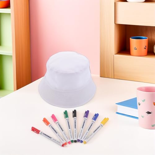 Chapeau bob pour sublimation et loisirs créatifs de plage en été - 7