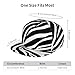 Unisex Adult Zebra Stripe Baseball Cap Snapback Dad Hat for Camping Golf Outdoor Activities, Fashionable Adjustable Snap Military Cap, One Size Fits Most