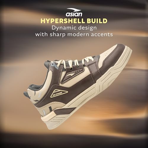 Image of ASIAN Men CHICAGO-11 Stylish Casual Mid Top Sneakers and Trendy Shoes with Laces for Men & Boys | Perfect for Wearing to Outings, and Comfortable All-Day Use, Stylish and Durable