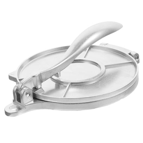 COLLBATH Prensa Para Tortillas De Harina y Maíz 20 Cm Aleación De Aluminio Antiadherente Máquina Manual Para Hacer Quesadillas y Tartas Uso Doméstico y Profesional